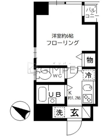 フォンテーヌ大塚の物件間取画像